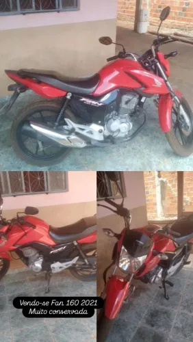 CG Fan 160 moto muito conservada