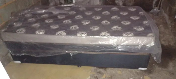 cama box solteiro nova