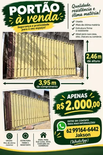 Portão a venda