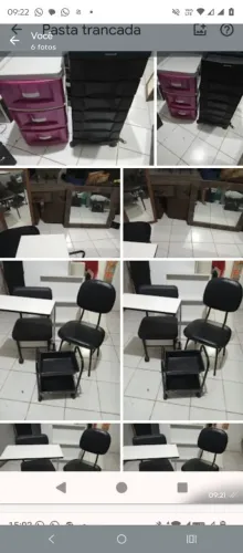 Móveis de salão de beleza