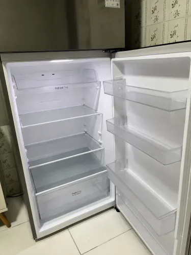 Geladeira/Refrigerador LG Duplex B392 Frost Free 395L 2P Inverter Inox 220V