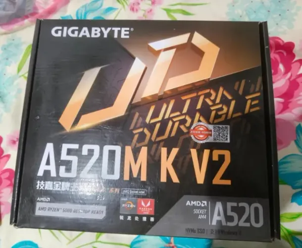 KIT AMD RYZEN 3 2200G + GIGABYTE A520M K V 2