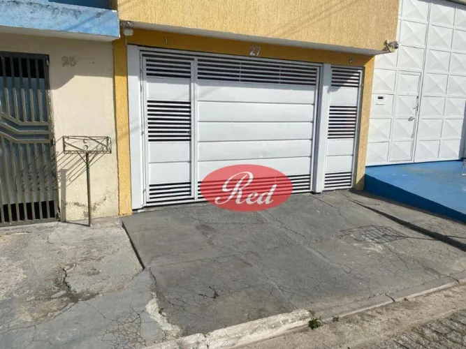 Casa com 2 dormitórios para alugar, 93 m² por R$ 1.960,00/mês - Parque Maria Helena - Suza