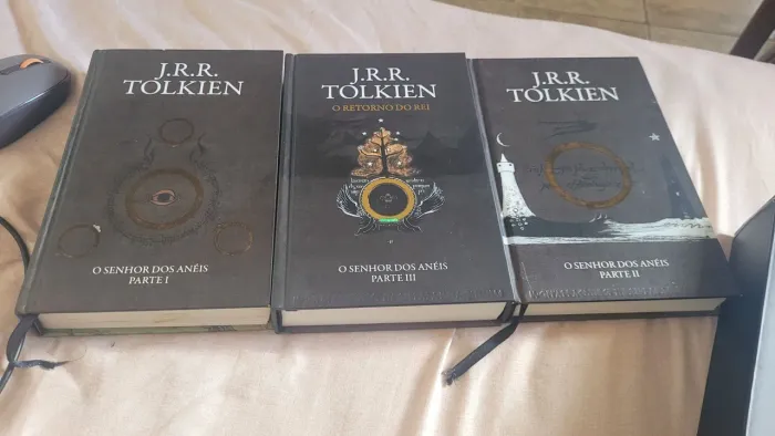 Box livros Senhor d Anéis