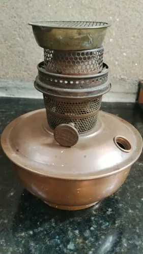Aladdin Nu-Type Model B Made in USA - Lampião Antigo - Colecionador