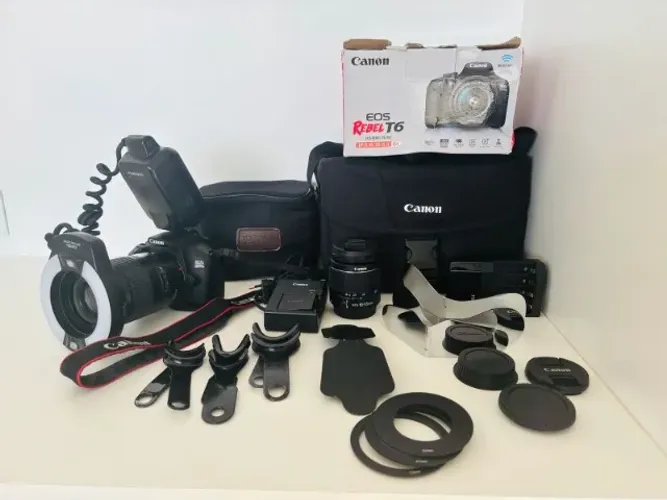 CAMERA CANON COMPLETA ORIGINAL