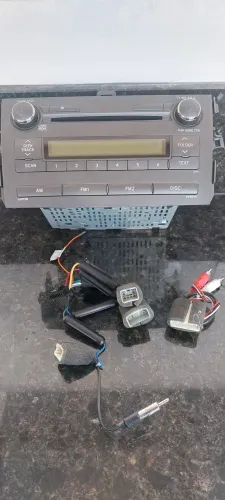 Rádio original toyota corolla 2008 a 2014