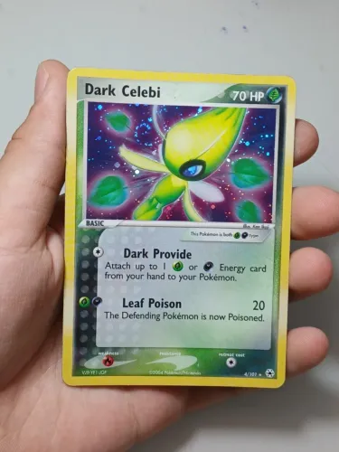 Card pokemon Dark Celebi 2004