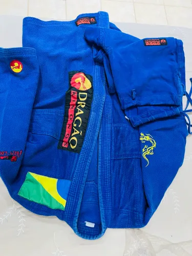 Kimono Dragão Arm - lock AZUL - A2