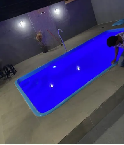 Piscina de fibra 6, 25 X 3,30 completa