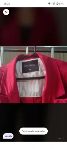 Blazer vermelho