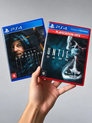Kit jogos PS4: Death Stranding + Until Down