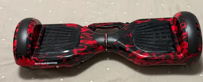 Skate Elétrico 6.5 Infantil Led Com Caixa Som Bivolt
