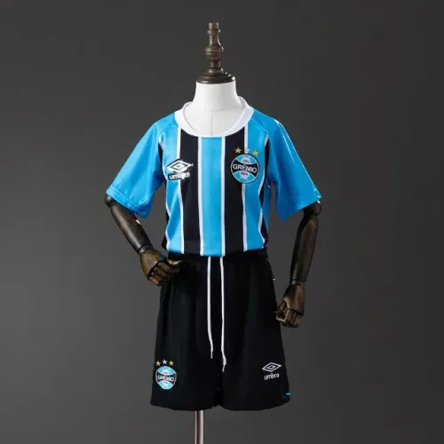 Kit Infantil Grêmio I 26/27 - Tricolor - (Pronta Entrega)