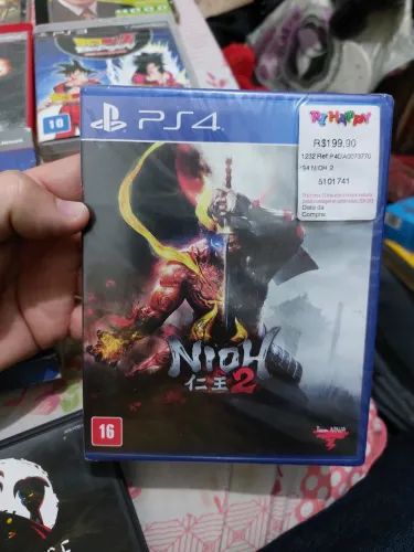Nioh 2 PS4 "Lacrado"