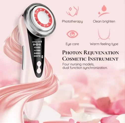 Massageador facial ultrassônico 