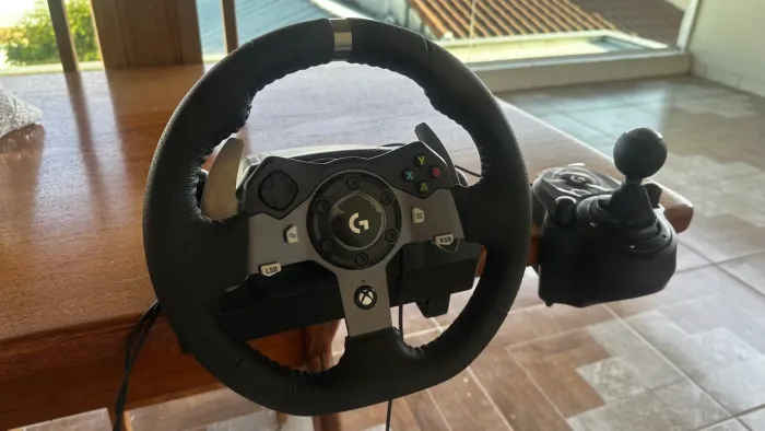Volante logitech g920 com câmbio