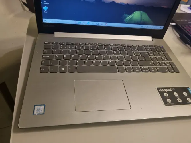 Notebook Lenovo i5 12GB de memória SSD240GB. Tela 15.6. Bateria nova super rápido 