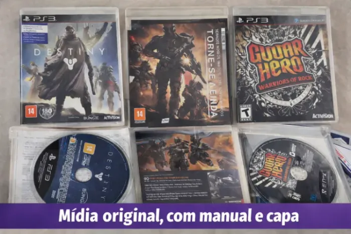 destiny para playstation 3 - original com manual e midia