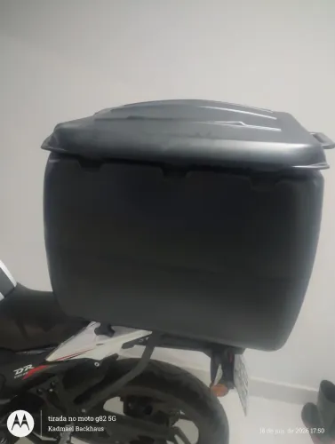 Baú ICBras 140 Litros para Moto - Semi Novo + Aranha Rebaixada - R$ 400
