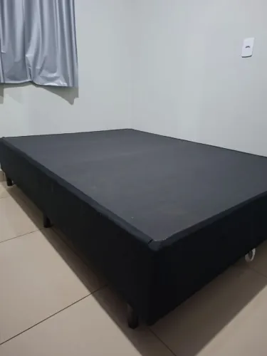 Base box cama casal 