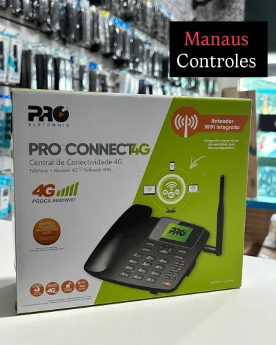 Telefone Rural Pro Eletrônic com Função Wi-Fi 3G / 4G - Entregamos 