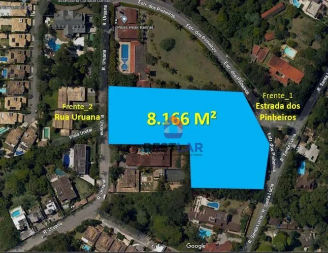 Terreno de 8.166m2, pra investir ou morar, á venda, no Condomínio Fazendinha na Granja Via