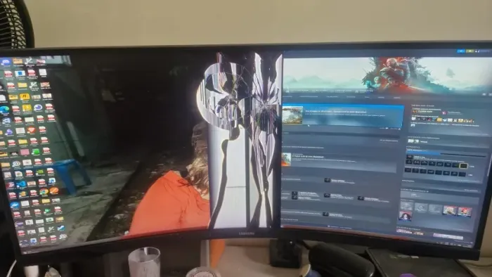 Monitor odissey 32 polegadas!
