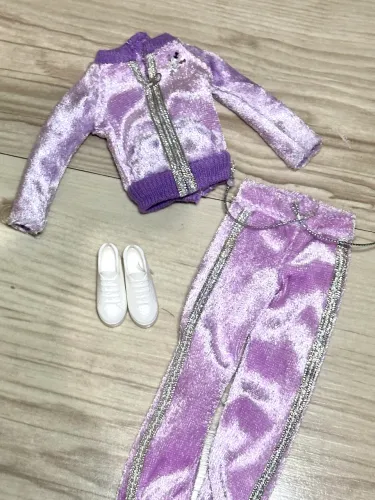Pack roupas boneca barbie fashion fever winter