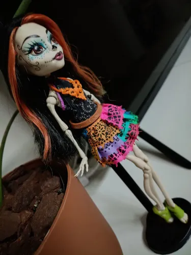 Boneca Monster high skelita básica