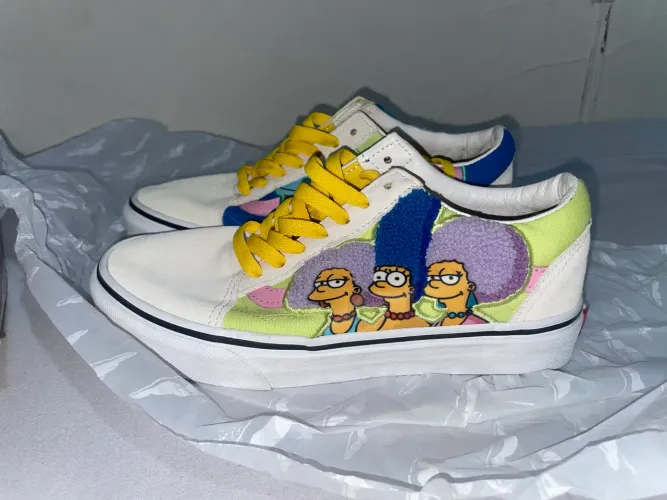 Tênis Vans x The Simpsons Old Skool Bouviers Sisters