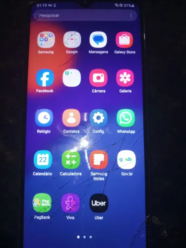 VENDE SE UM SANSUNG GALAXY M12 64 GIGAS DE MEMÓRIA