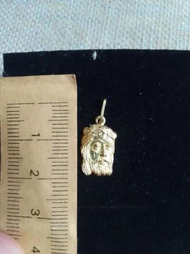 Pingente ouro Jesus 18k