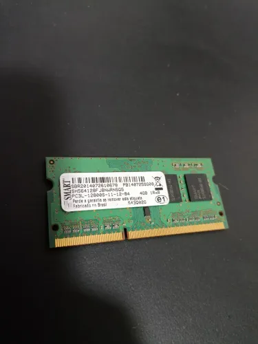 Memória para notebook ddr3 4 GB pc3l smart 