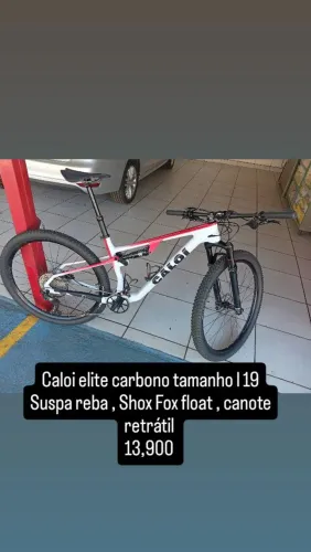 Caloi elite carbono Full tamanho 19
