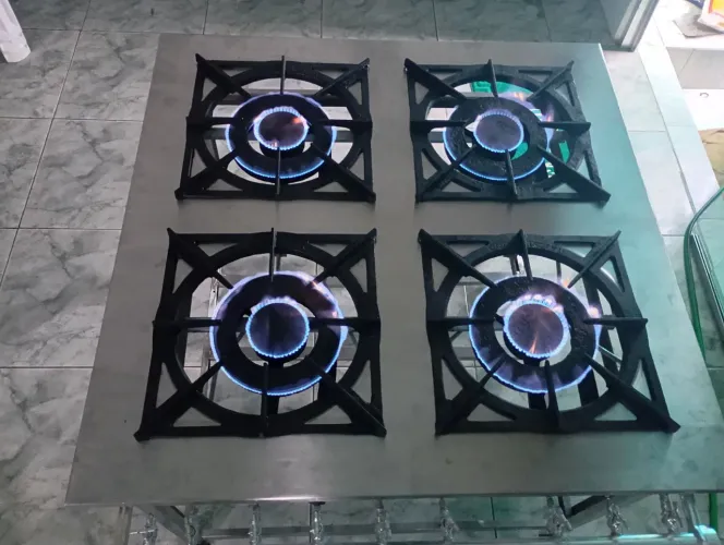 Fogão industrial de INOX