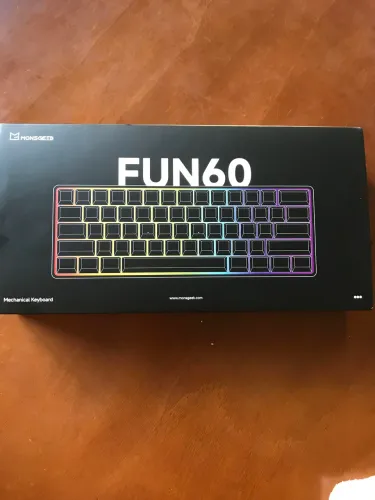 Teclado magnético akko monsgeek fun 60 pro NOVO