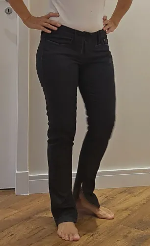Calça Carmim, jeans preto