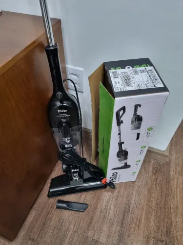 Aspirador de Pó Vertical 2 em 1 Philco - Voltagem 110 - 1550W - Novo