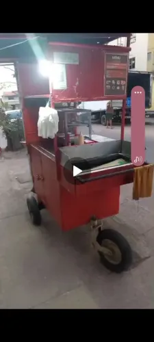 Carrinho pra vender logo 
