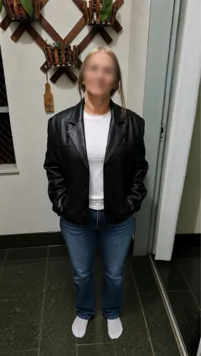 Jaqueta Tiboa Leathers feminina inportada 