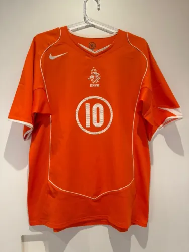 Camisa Holanda 2004 #10 Nistelrooy