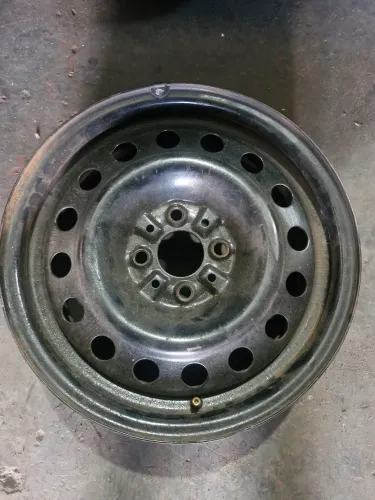 Roda de ferro original marea Fiat aro 15 Furação 4/98