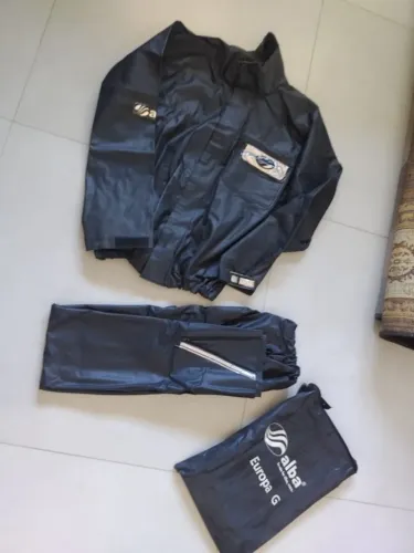 Capa de Chuva para Moto Masculina Tamanho G - Ótimo Estado
