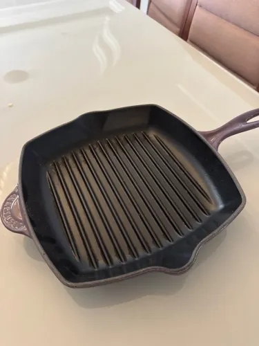 Chapa / grelha Le creuset roxa