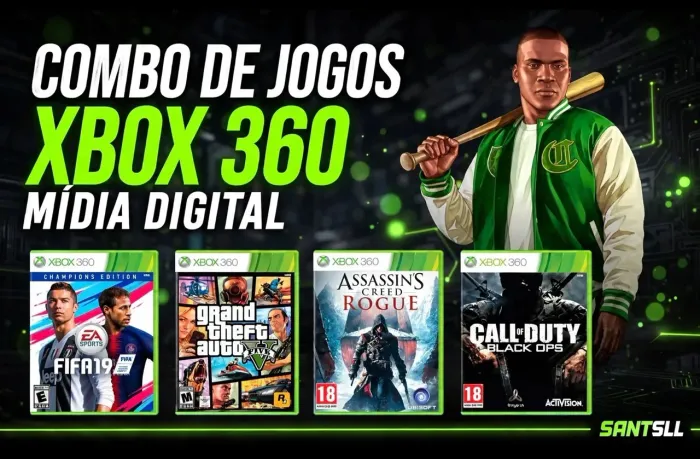Combo de jogos - Xbox 360