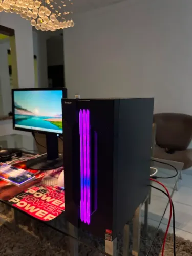 PC Gamer Completo Ryzen 5 + GTX 1650 + periféricos