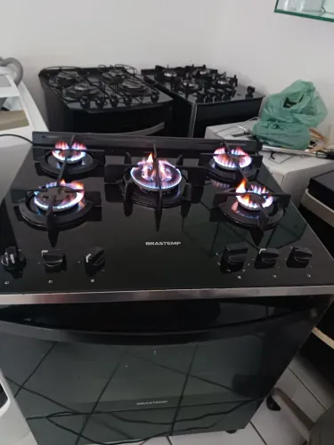 Fogão automático total tripla chama