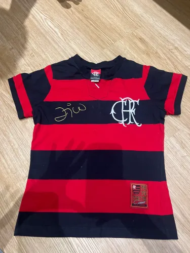 Camisa oficial da loja do Flamengo - feminina P