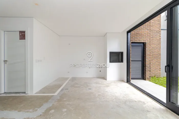 Townhouse - Casa em condomínio- 266m² | 3 suítes - Ahú - Curitiba- PR